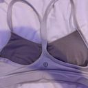 Lululemon White Flow Y Sports Bra Photo 2