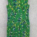 Tracy Reese Plenty  Sleeveless Sheath Dress Green Size 8 Confetti A Line Cotton Photo 15