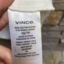 Vince  Utility Shirt Pockets Button Up Cream White NWT $285 XS Photo 11