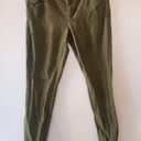 Tommy Hilfiger  corduroy classic skinny olive green pants size 12 Photo 0