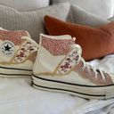 Converse Womens Metallic Floral Chuck 70 Taylor All Star Shoes SIZE 8 Photo 0