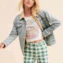 Faherty Womens Riverlands Sherpa Denim Jean Trucker Jacket sz XL Photo 2