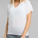 prAna | White Linden V-Neck Top Photo 1