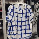 Adam Lippes  for Target blue plaid blouse Photo 2