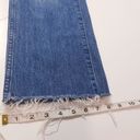 3x1  NYC Women size 27 ISLA High Rise Blue Jeans Frayed Hem Ankle Straight Leg Photo 7