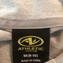 Athletic Works  Womens Hoodie Size Medium 8-10 Gray Lightweight Terry Lining New Photo 5