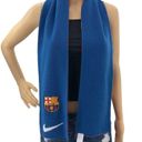 Nike  Blue Red Yellow Knit FCB Barcelona Spain Football Futbol Soccer Scarf Photo 15