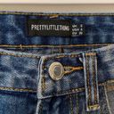 Pretty Little Thing  High Rise Jeans Sexy No Pockets Open Side Photo 2