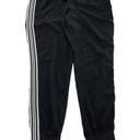 Avia  Pants Women Large Black Stripe Side Joggers Activewear Stretch Athletic Photo 0