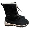 All In Motion  Camila Lace Up Winter boots Waterproof Black Women’s Size 11 Photo 1