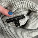 Banana Republic Grey Turtleneck Sweater Photo 2