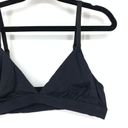 Commando  Bra Women's Size S Triangle Bralette Adjustable Straps Black Photo 2