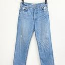 GRLFRND Emily Straight Leg Denim Locked In Wash Photo 1