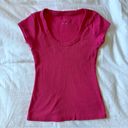 Pilcro  Slim Scoop-Neck Tee Photo 0