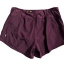Zyia  Shorts Running Athletic Built In Brief small burgundy Photo 1