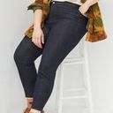 Pilcro  Shimmer High-Rise Denim Leggings Gold Metallic Skinny Jean Size 30 Photo 0