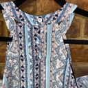 Paper Crane  Multicolored Printed Sleeveless High Neck Top Women's Size Small Photo 6