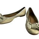 ALDO  Beige Bow Cream Flats Women's Size 36 Cottage Casual Boho Girlcore Coquette Photo 0