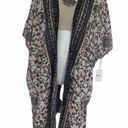 Gypsy Boho Bohemian hippie KIMONO duste cover size Small - Large top beige  Photo 1