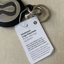 Lululemon Logo Keychain - Silver/Black Photo 4