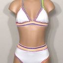 Bar III  white bikini. M-top/S-bottoms NWT Photo 0