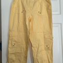 Style & Co yellow cargo pants Photo 3