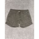 Mountain Hardwear  Green Hiking Outdoor Camping Shorts Women's Sz‎ 2 Photo 2