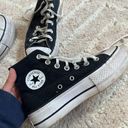 Converse Black Platform Photo 1