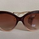 Sam Edelman CIRCUS BY  BROWN TAUPE OMBRÉ CAT EYE SUNGLASSES Photo 2