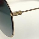 Givenchy NEW  60mm Gradient Sunglasses Gold Frame Photo 2