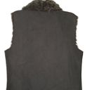 Velvet Tees Velvet Womens Small Faux Fur Vest Sleeveless Open Front Brown Mobwife Gorpcore Photo 4