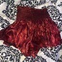 queen of sparkles red shorts Photo 0