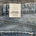 ZARA High-Rise split shorts Photo 3