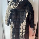 Cole Haan  Signature Quilted Down Coat Black and Gold Photo 11