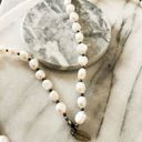 Coldwater Creek  Freshwater Pearl Necklace - White Pearl Beaded, Single Strand Photo 3