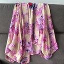 Anthropologie  Erfurt Luxury Floral Kimono One Size Photo 3