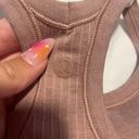 Lululemon Light Pink Racerback Tank Photo 2