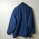 Vintage Triple FAT Coat Goose Parka Duck Down Insulated Jacket Blue XL Puffer Photo 2