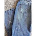 CAbi  Jeans 4 Womens Blue Pants Mid Rise Stretch Boyfriend Paint  Relaxed Photo 7