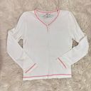 Hanes  | womens white thermal waffle knit pajamas Photo 1