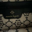 Nanette Lepore Vintage  Black Suede Handbag Photo 2