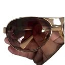 Coach Y2K  wire rim aviator small frame butterfly women's sunglasses FLAWED Photo 5