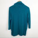 Lou & grey  Teal Blue Cowl Neck Super Soft comfy Light Weight Pullover Sweater S Photo 10