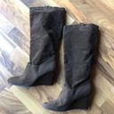 Rampage  Brown Tall Wedge Boots Size 11 Photo 0