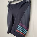 Pearl Izumi  Cycling Shorts Padded Seat Black Colorful Stripe ~ Women’s Size M Photo 5