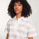 Everlane  Organic Cotton Striped Polo Shirt Size Small Photo 2