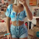 NWT Blue Summer Top Photo 1