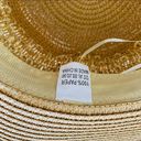 Riah Fashion  Panama Weave Brim Brown Beach Vacation Festival Straw Hat Photo 5