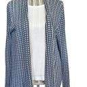 kim rogers  Baby Blue Cozy Cardigan Stretch Sweater XL Photo 0