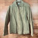 Chico's CHICO’S Vintage Size 2 Leather Zip Front Jacket w/Pockets & Lined Photo 0